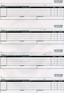 PO BOOK/4 PER PAGE (200 book)
