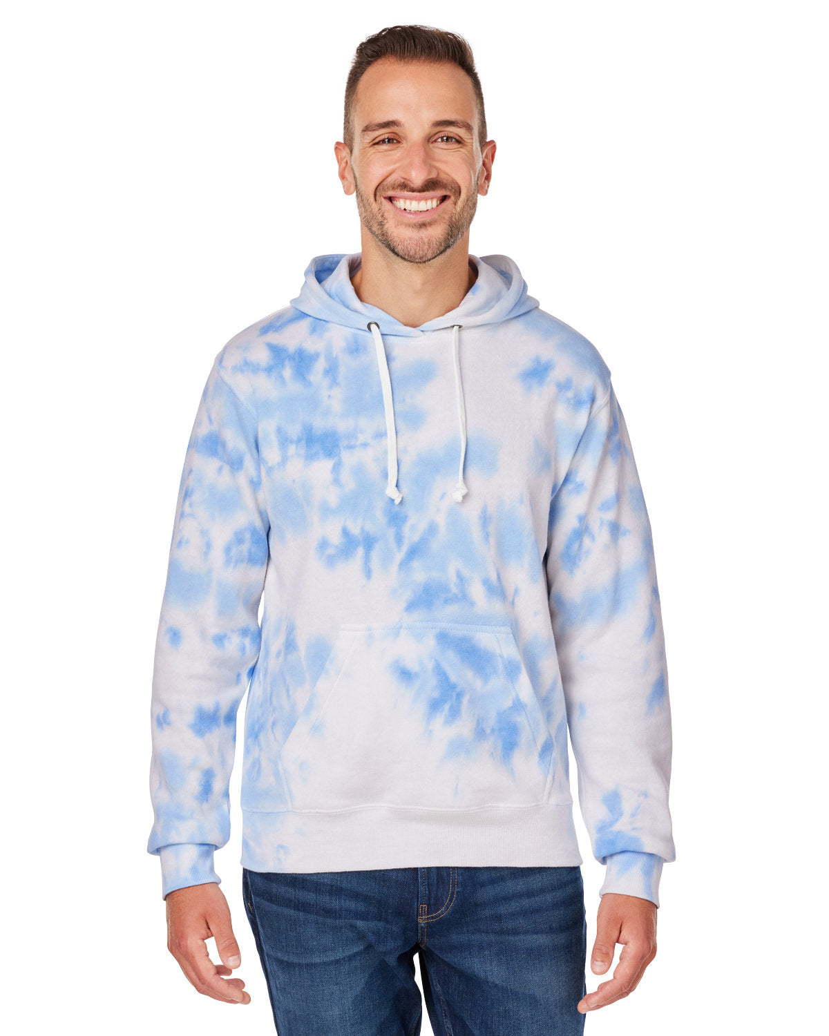 Adult Tie-Dye Pullover Hooded Sweatshirt