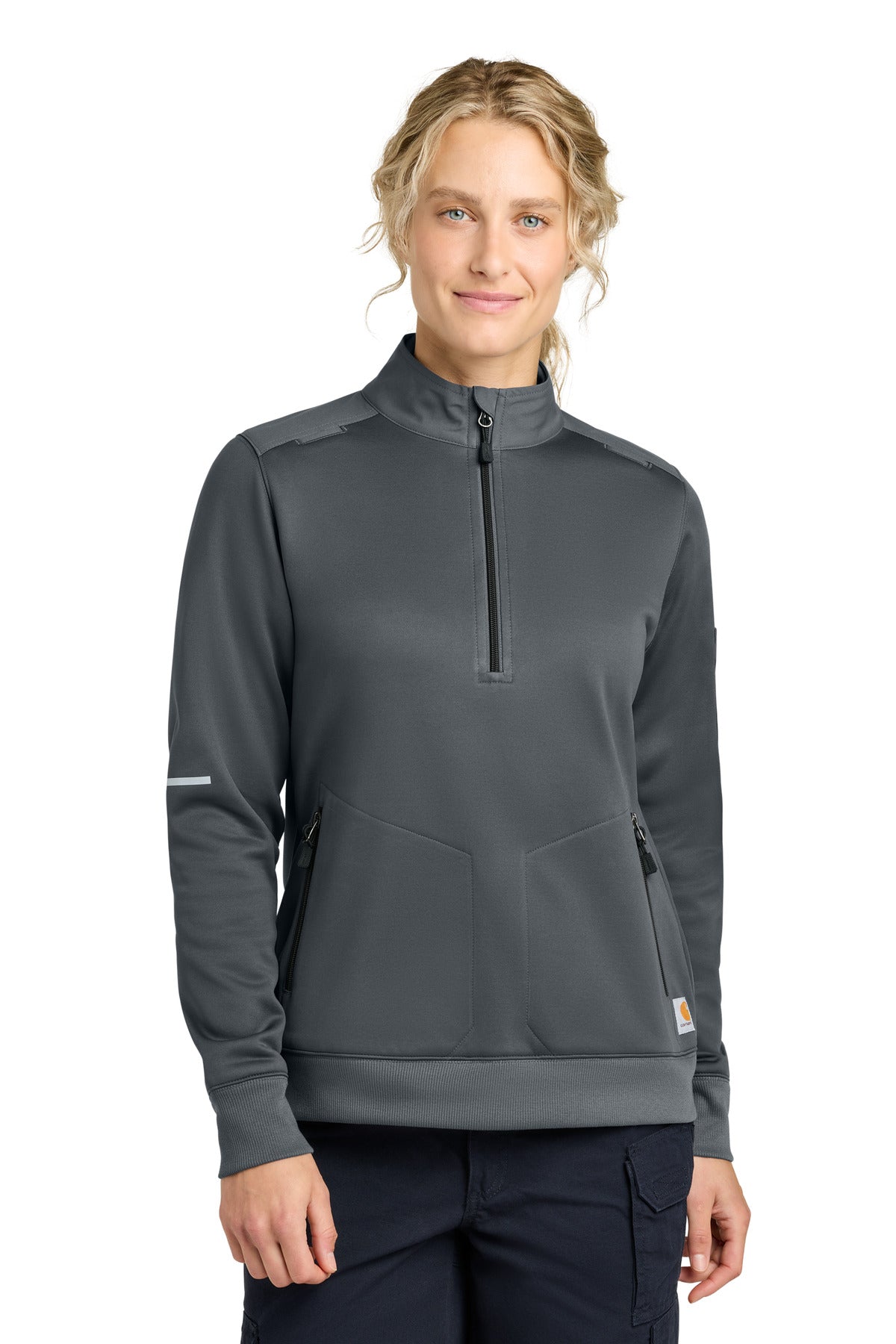 Carhartt ® Women's FLD & RSCU 1/2-Zip Mid-Layer CTC82912