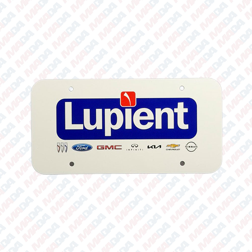 Full Color Adplate - Lupient Auto (375 Pack)