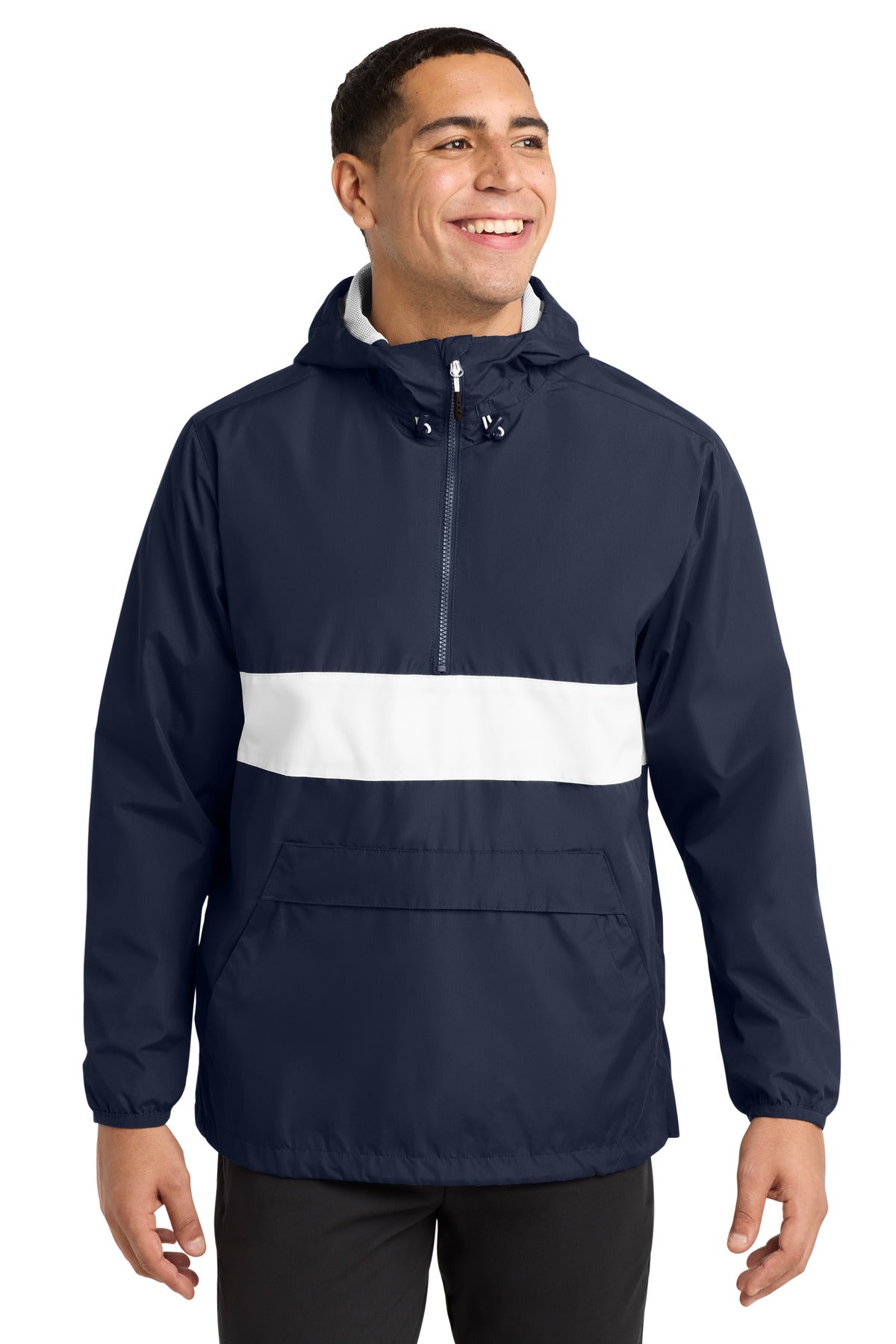 Sport-Tek ® Zipped Pocket Anorak. JST65