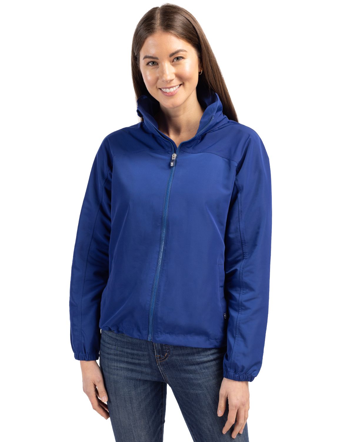 Cutter & Buck Charter Recycled PackableWomensFull Zip Jacket