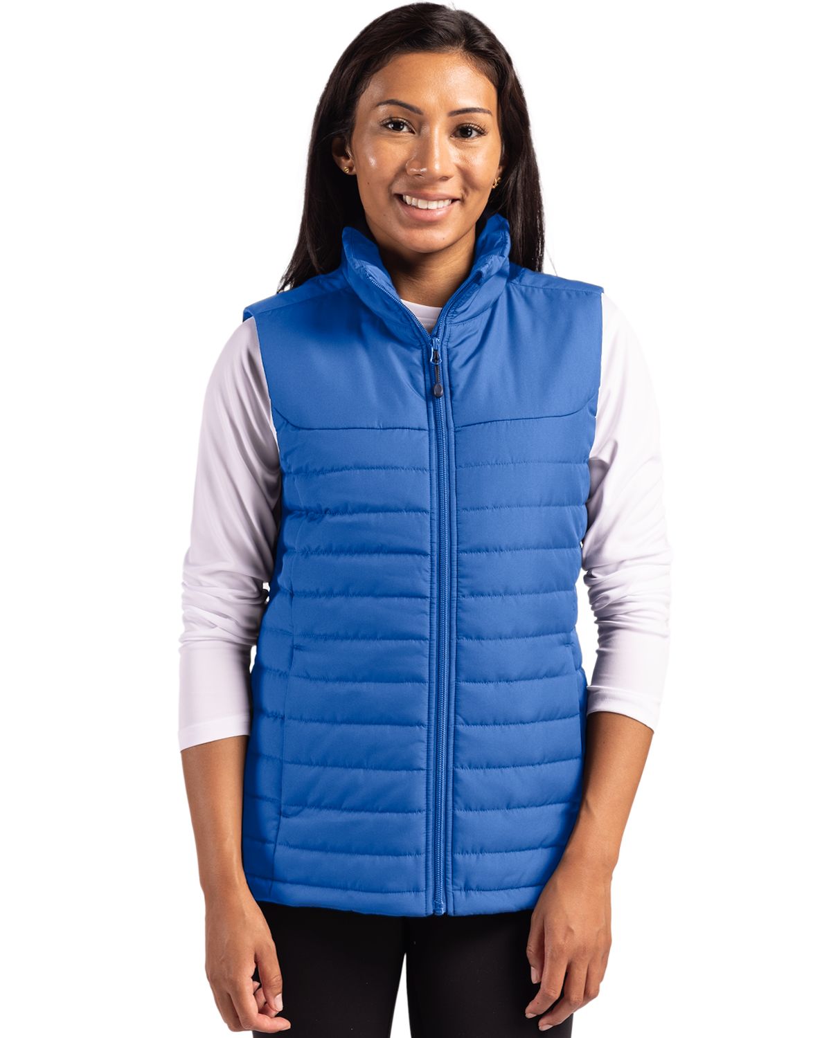Clique Elevation Recycled Insulated Puffer Womens Full Zip Vest