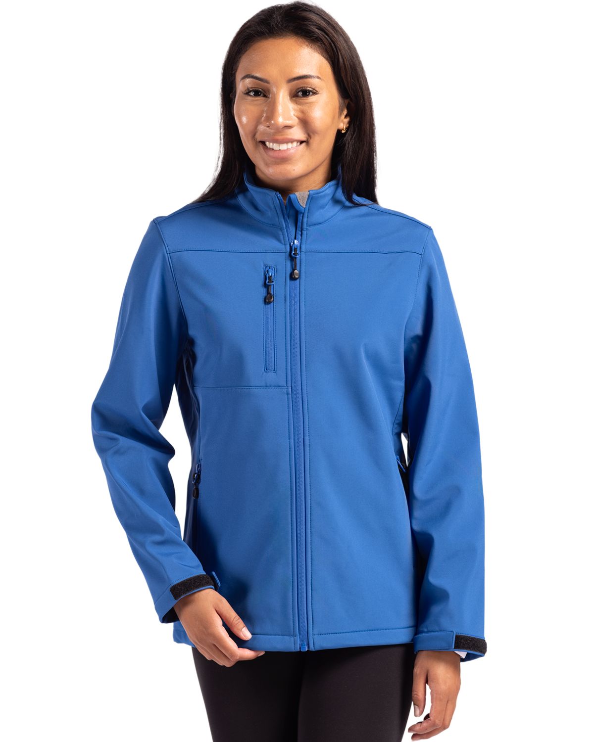 Clique Tempest Recycled Waterproof Stretch Softshell Womens Full Zip Jacket