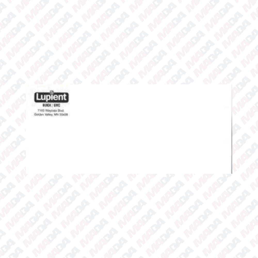 #10 Envelope - Lupient Buick GMC Minneapolis (500 pack)