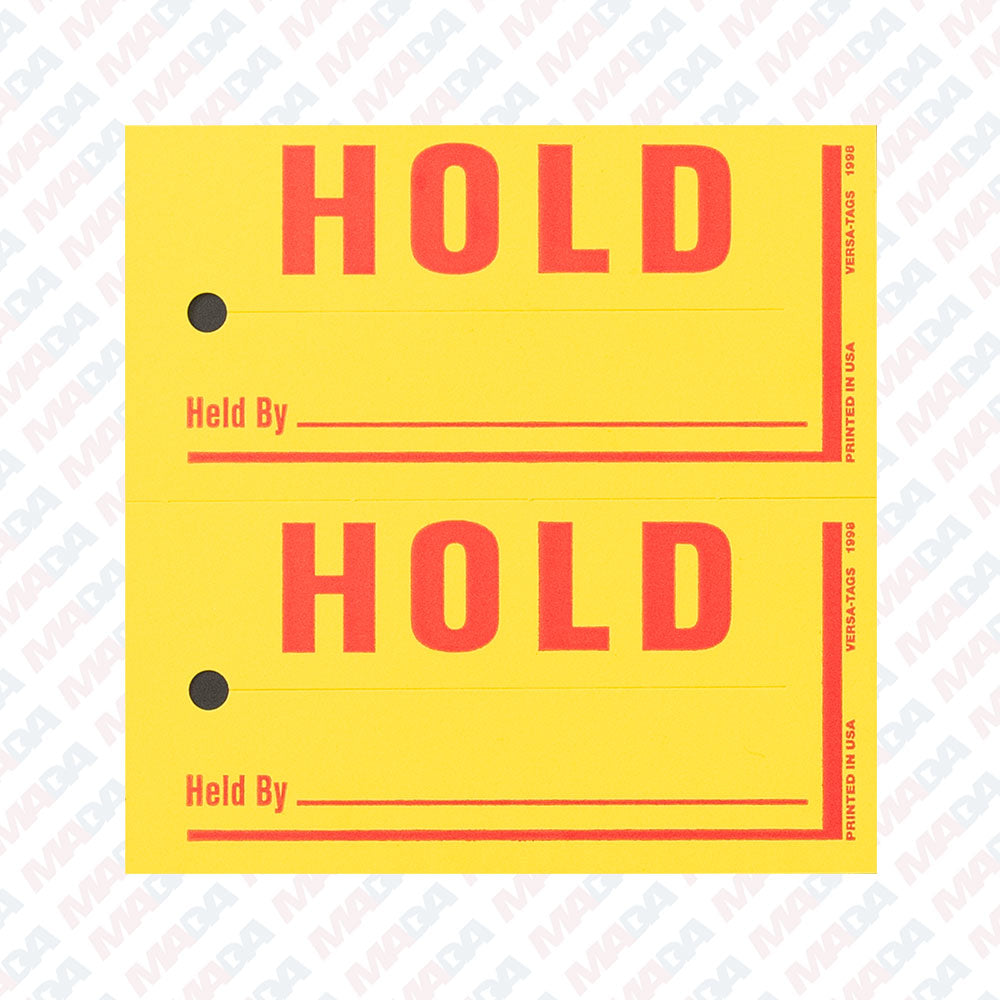 Mini Hold Sold Tags 2 3/8 X 4 3/4 (250 box)