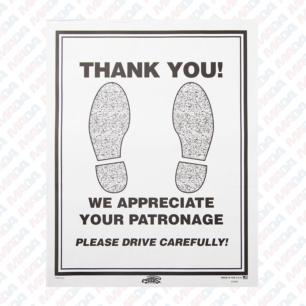 Paper Floormat 17X22 1/2 (1000 Pack)