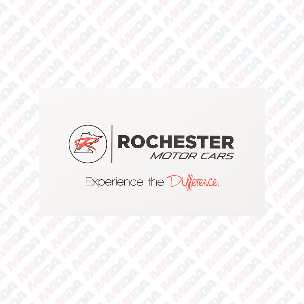 Custom Document Wallet - Rochester Motor Cars (500 Pack)