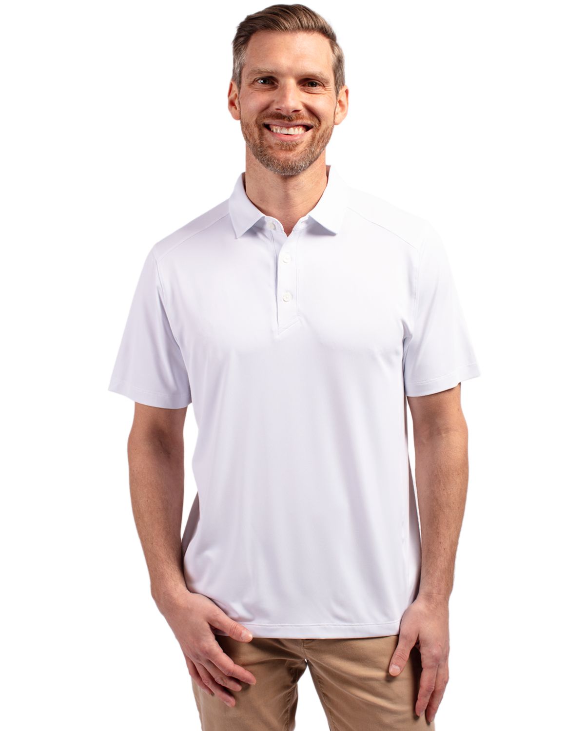 Cutter & Buck Forge Recycled Four-Way Stretch Mens Big & Tall Polo