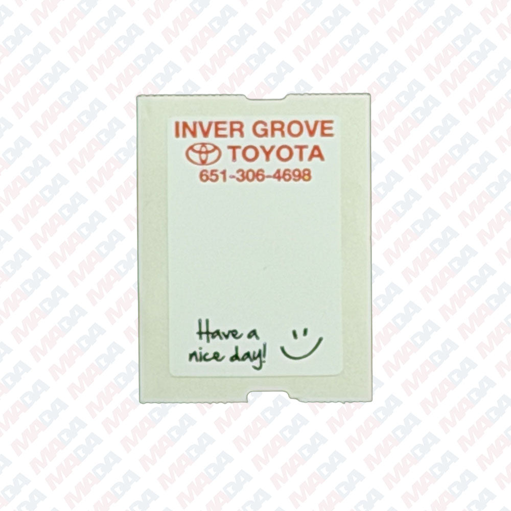 Oil Change Labels - Inver Grove Toyota (500 Pack)