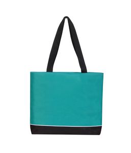 Zipper Shoulder Tote Bag