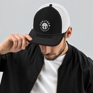 Premium 6 Panel Embroidered Trucker Cap - Richardson 112 Best Alternative