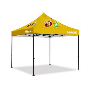 Deluxe Black Steel Frame Tent Kit (10' x 10')