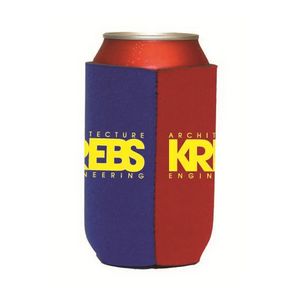 Premium Collapsible Foam Two-Tone Can Insulator