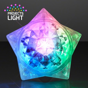 Light Up Aurora Crystal Star LED Ring