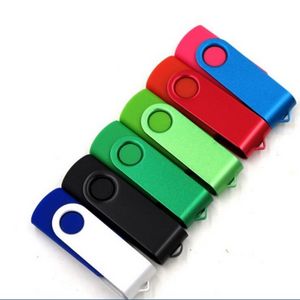 8 GB Swivel USB Flash Drive w/ Metal Swivel Cover