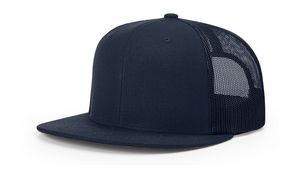 Richardson 511 Wool Blend Flatbill Trucker Hat with Patch of Choice