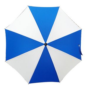 Blank Blue Automatic Umbrella