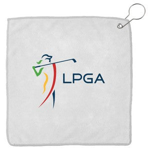 12" x 12" Sublimated Micro Fiber Golf Towel