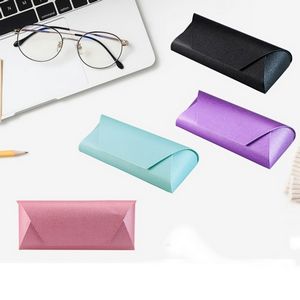 Portable Sunglass Case Pu Leather Eyeglass Case