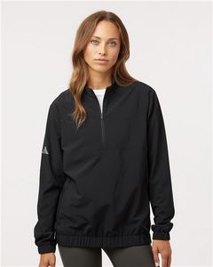 Adidas® Women's Woven Half-Zip Pullover