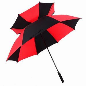 Blank Black with Red Umbrella