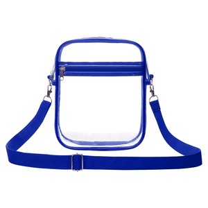 Clear/Royal Blue