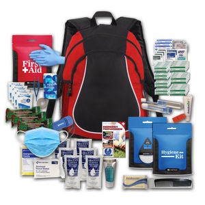 Life Gear Survival Disaster & First Aid Backpack