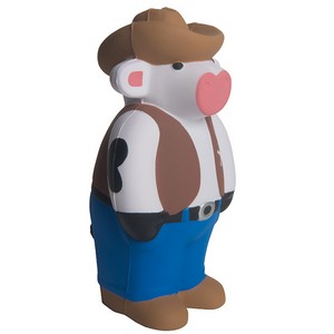 Cowboy Cow Squeezies® Stress Reliever