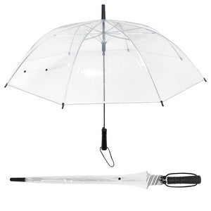 Panorama 46" Arc Auto-Open Clear Umbrella