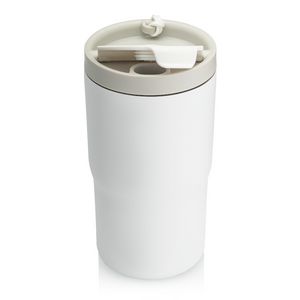 16 oz. Travel Stainless Steel Vacuum Insulated Leak-Proof Coffee Mug w/ Carrier