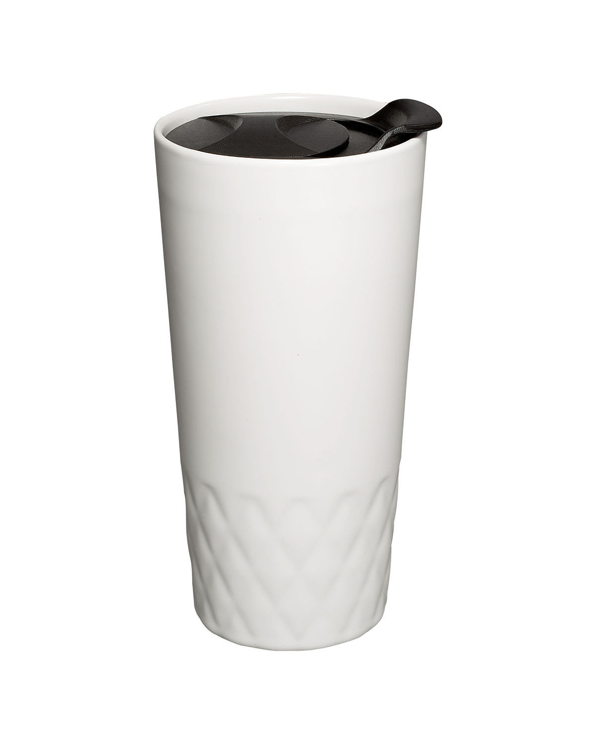 14oz Double Wall Ceramic Textured Tumbler