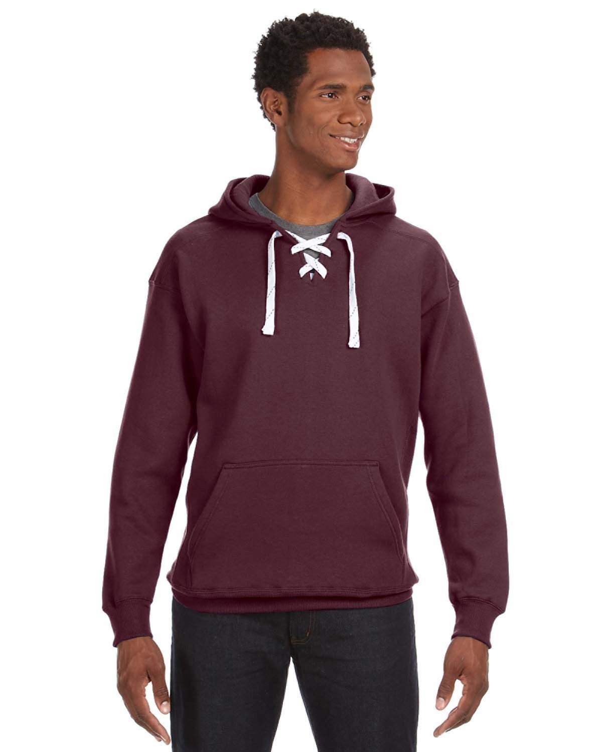 Adult Sport Lace Hooded Sweatshirt