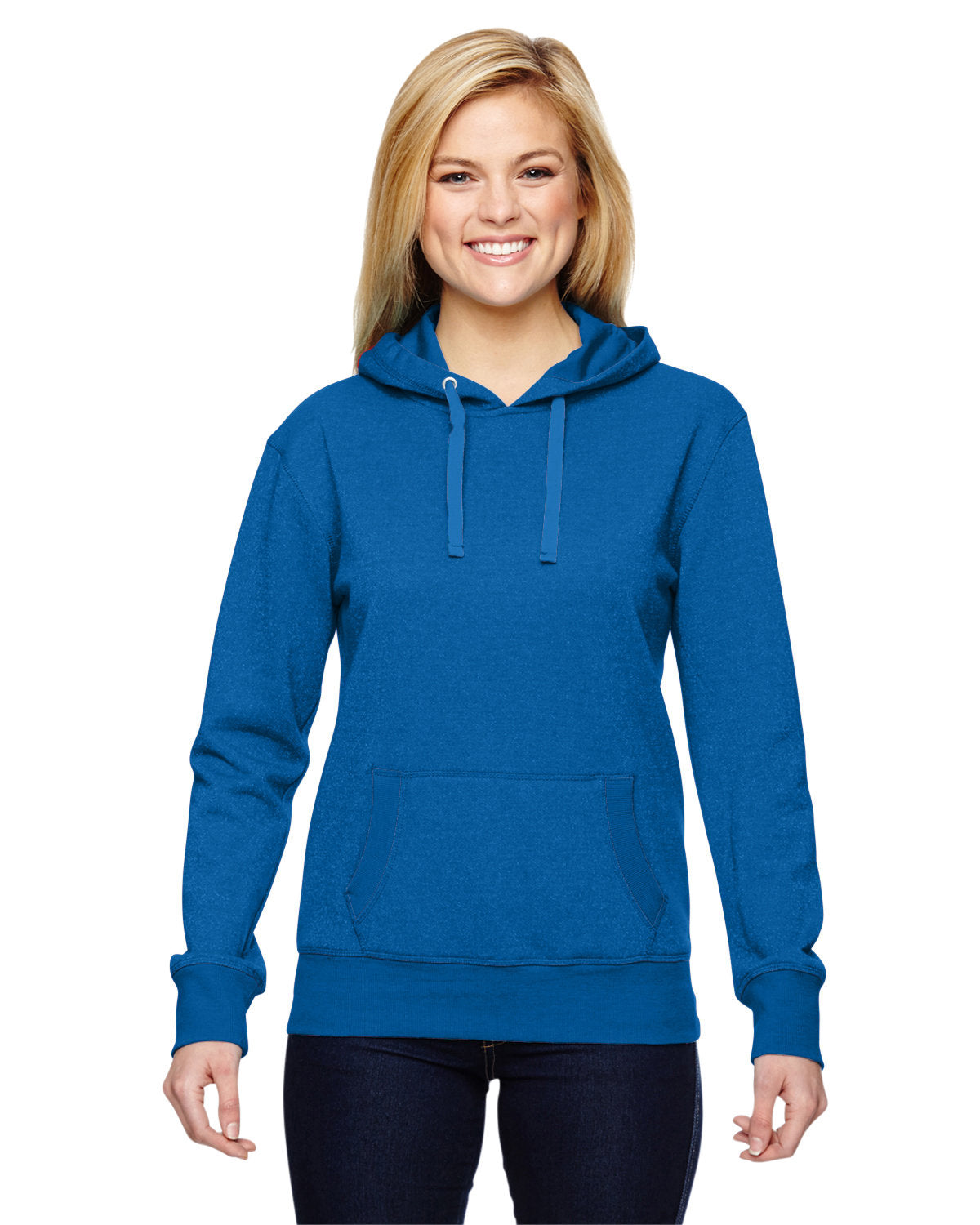 Ladies' Glitter French Terry Hooded Sweatshirt