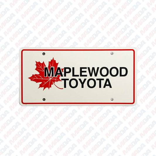 .023 Ad-Plate - Maplewood Toyota (500 pack)