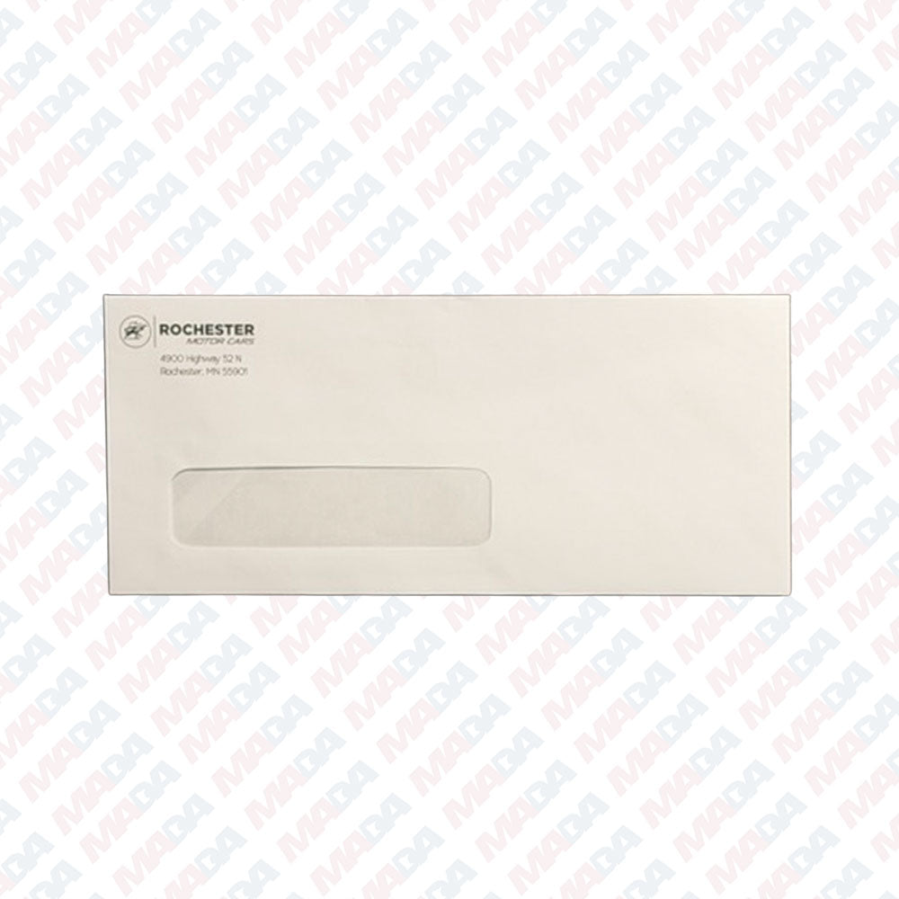 #10 Window Envelope - Rochester Motor Cars (2500 Pack)