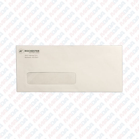 #10 Window Envelope - Rochester Motor Cars (2500 Pack)