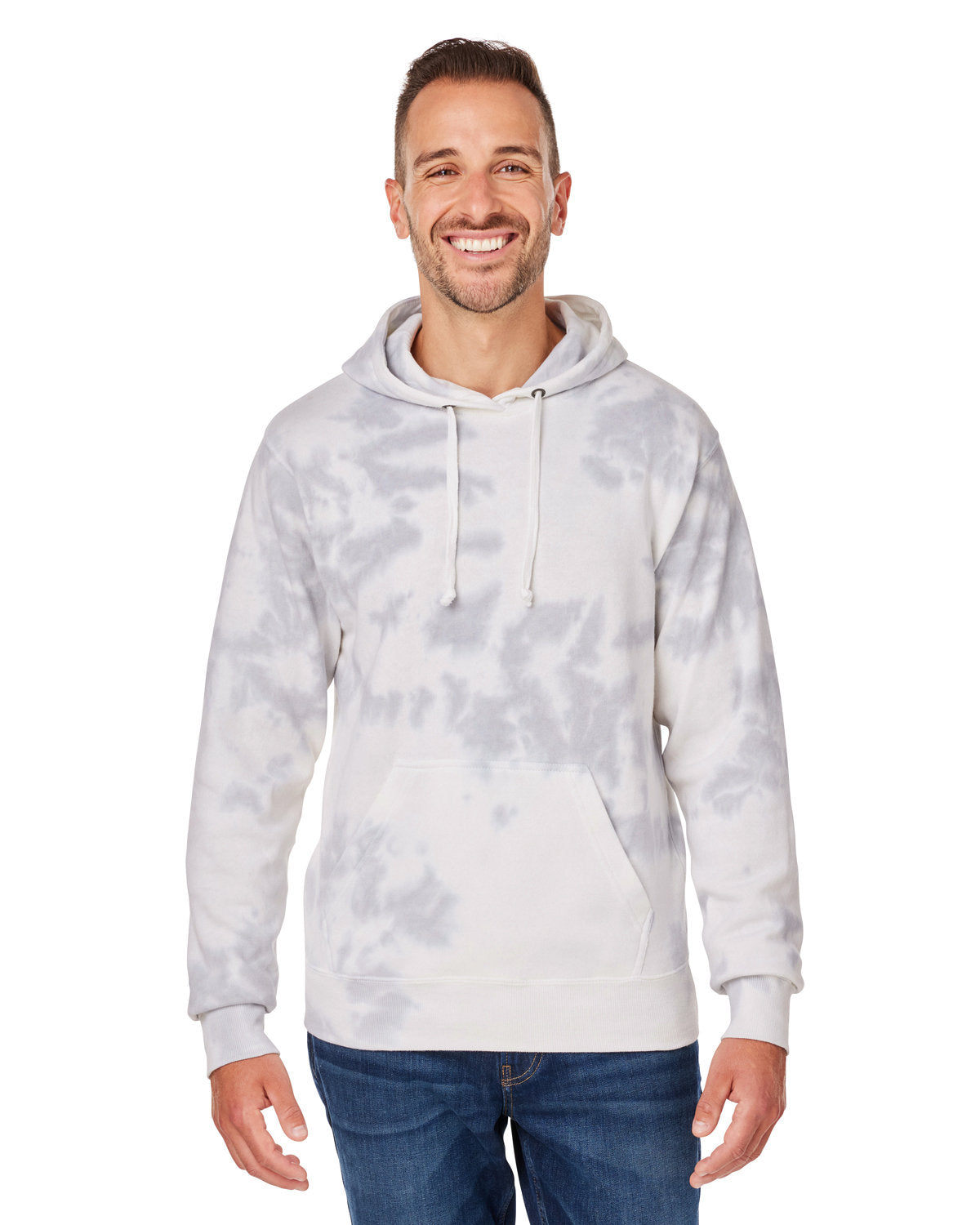 Adult Tie-Dye Pullover Hooded Sweatshirt