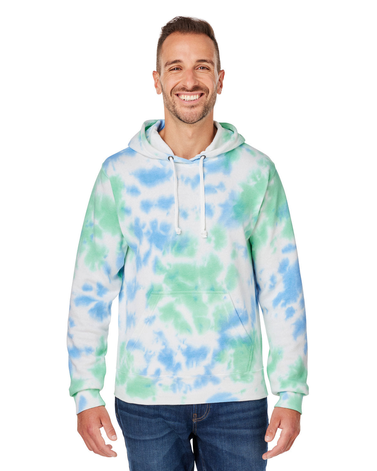 Adult Tie-Dye Pullover Hooded Sweatshirt