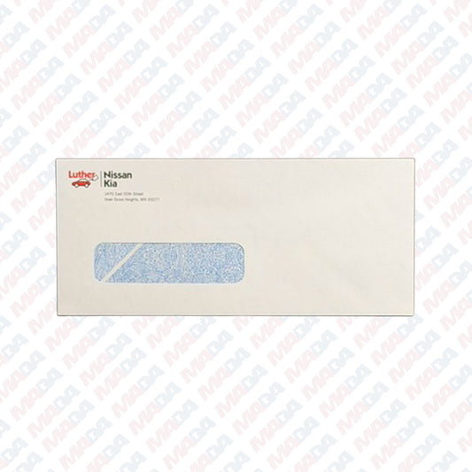 #9 Sec. Window Env. - Luther Nissan Kia (2500 Pack)