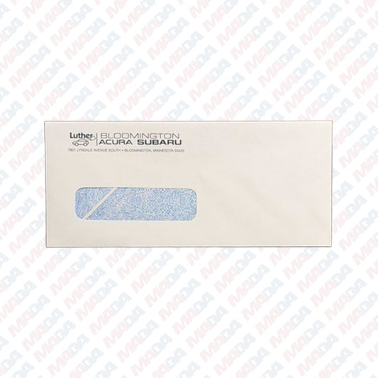#9 Security Window Env. - Bloomington Acura (2500 pack)