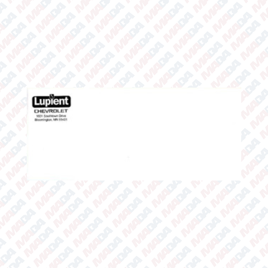 #9 Envelope - Lupient Chevrolet (500 pack)
