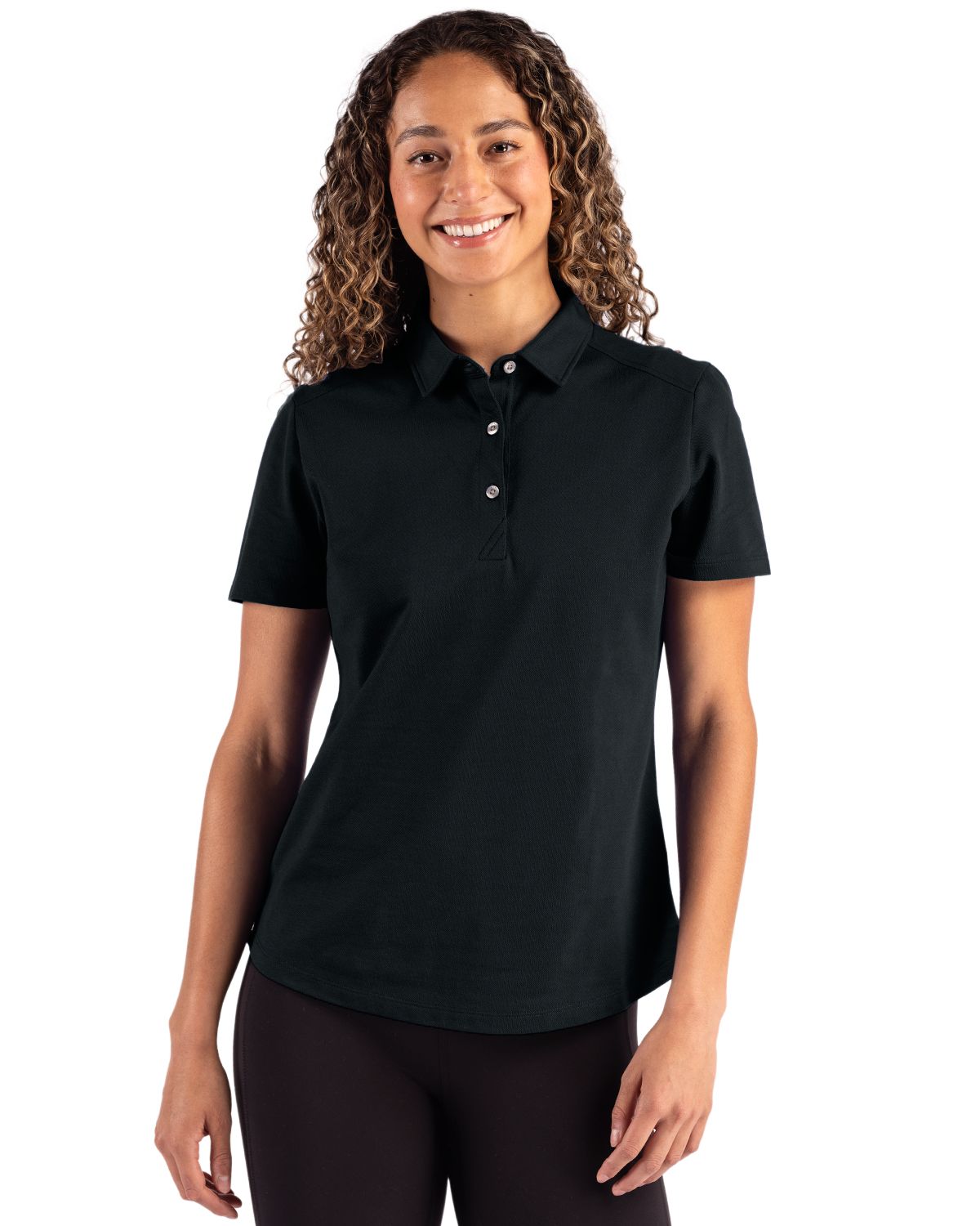 Cutter & Buck Advantage Refresh RecycledCotton-Blend PiqueWomens Polo