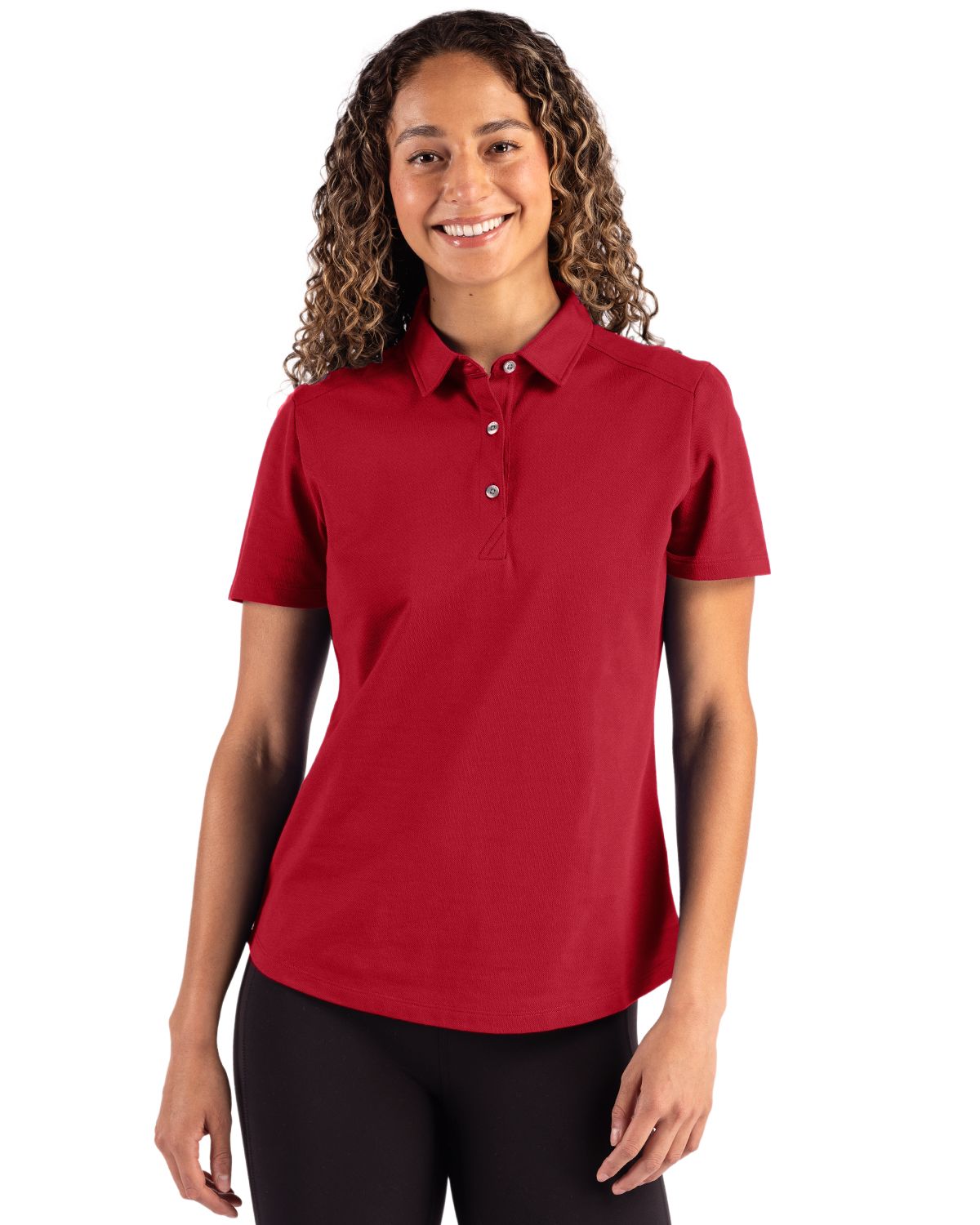 Cutter & Buck Advantage Refresh RecycledCotton-Blend PiqueWomens Polo