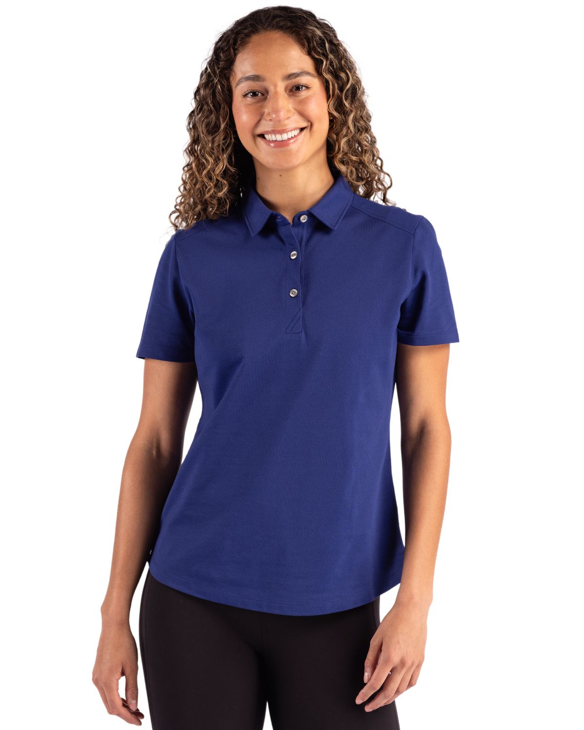 Cutter & Buck Advantage Refresh RecycledCotton-Blend PiqueWomens Polo