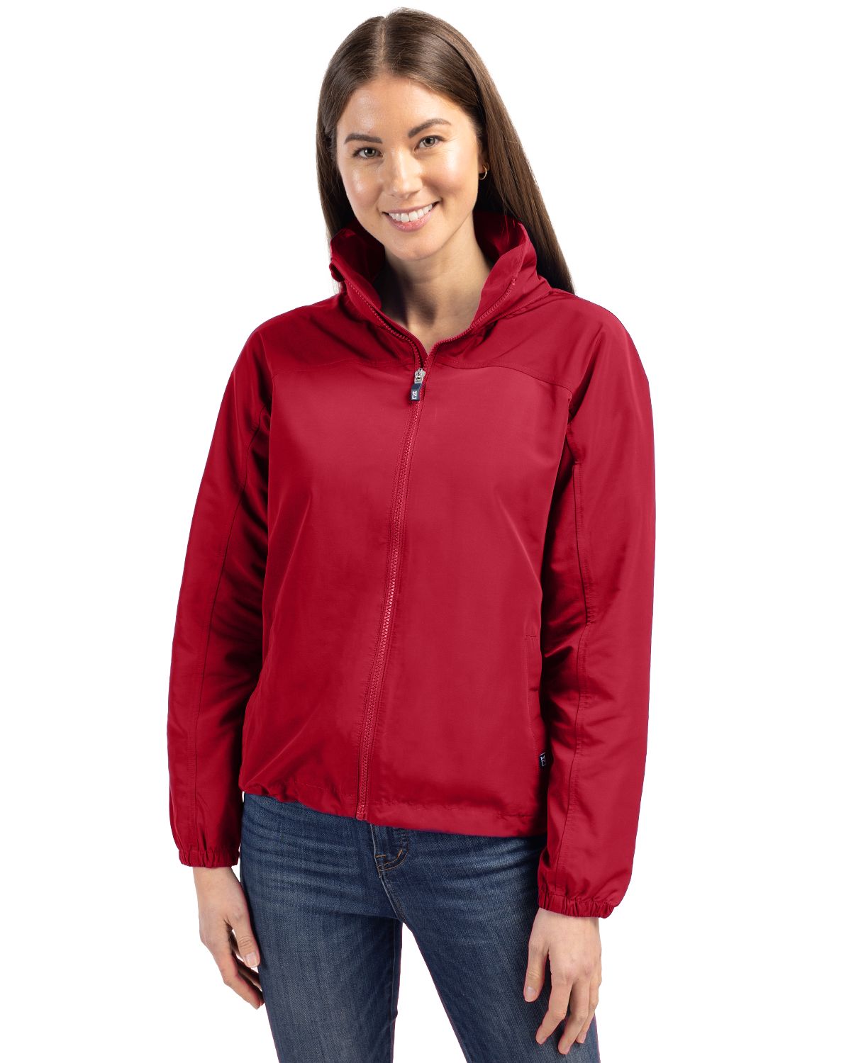 Cutter & Buck Charter Recycled PackableWomensFull Zip Jacket