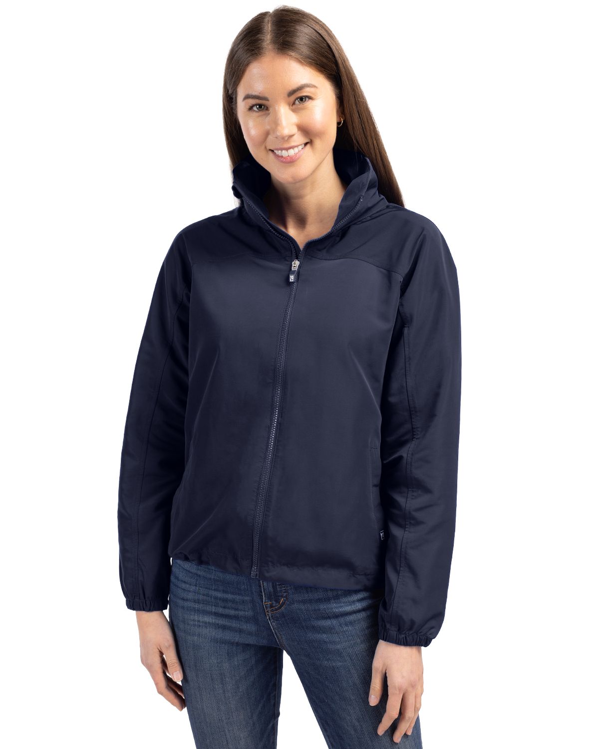 Cutter & Buck Charter Recycled PackableWomensFull Zip Jacket
