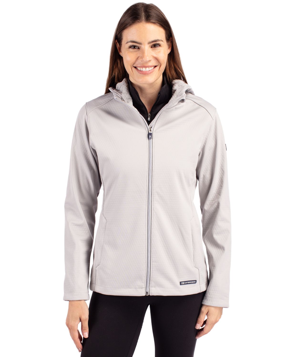 Cutter & Buck Evoke RecycledHoneycombFleeceWomensFull Zip Jacket
