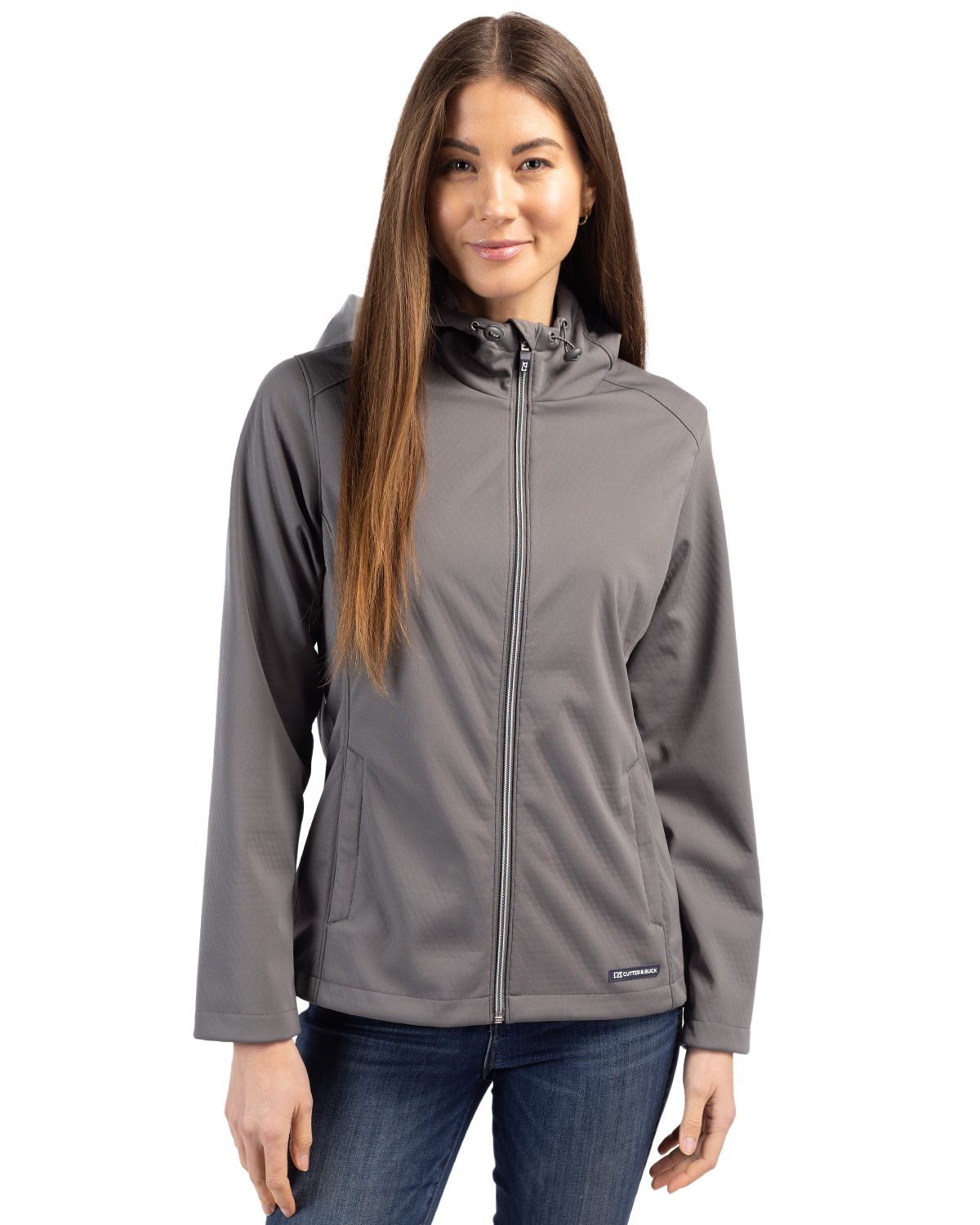 Cutter & Buck Evoke RecycledHoneycombFleeceWomensFull Zip Jacket