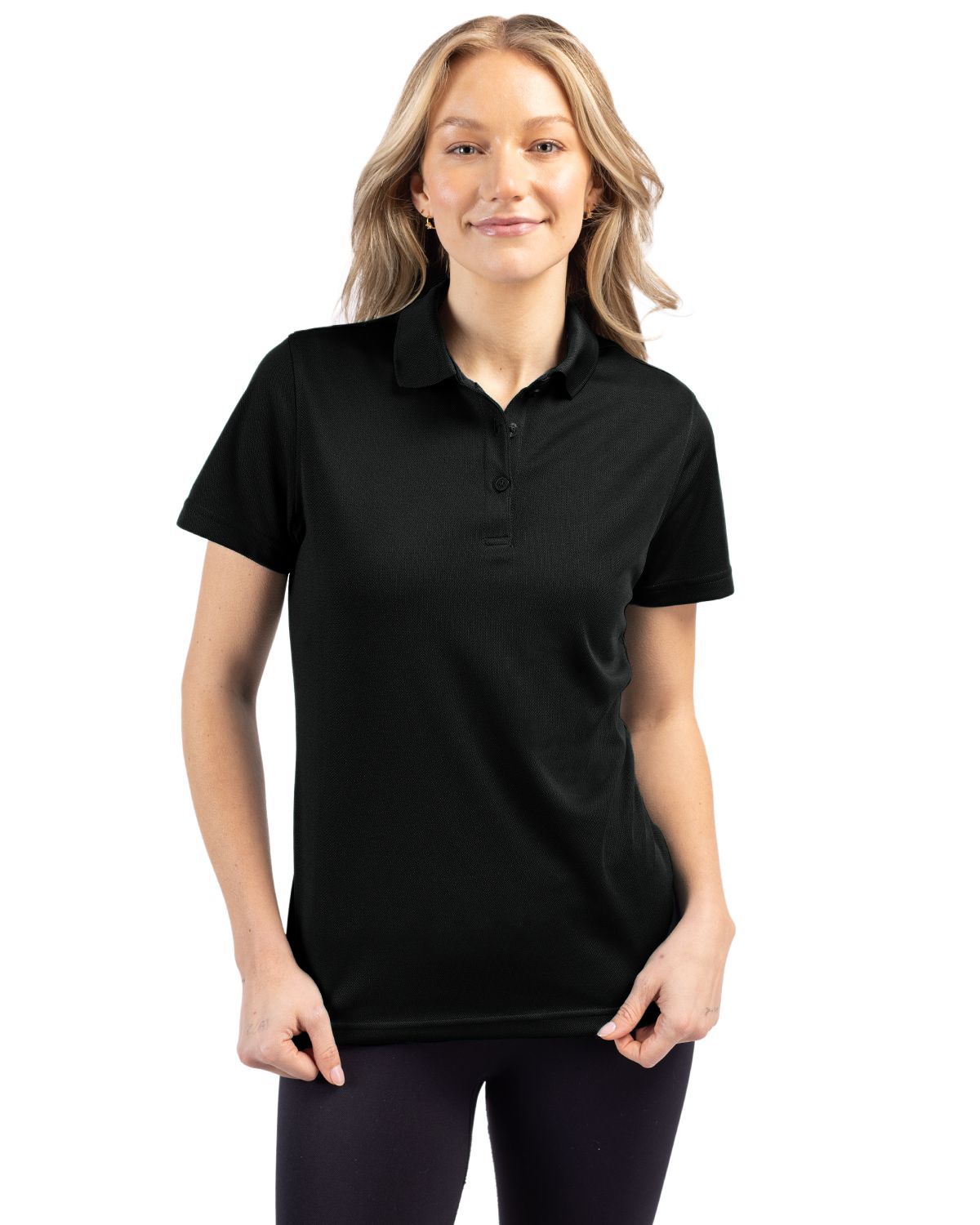 Clique Spin Solution-dyed Performance Pique Womens Polo
